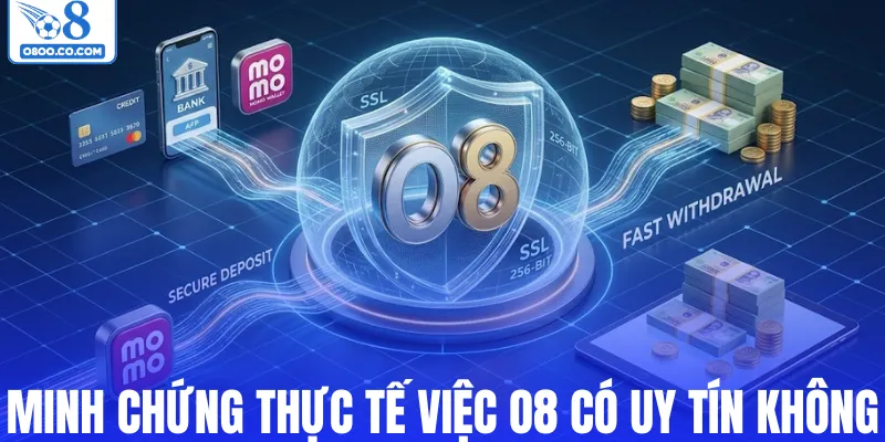 Minh chứng thực tế việc O8 có uy tín không